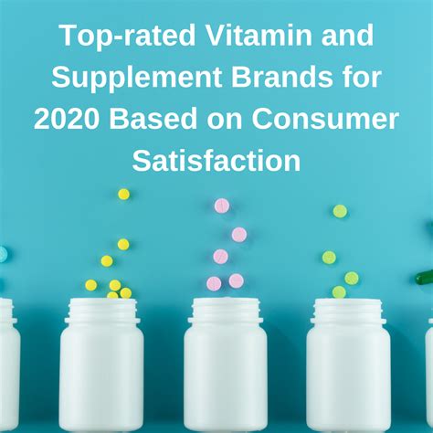 Top Rated Vitamin and Supplement Brands .